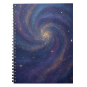 Caderno Espiral Redemoinho Galáctico