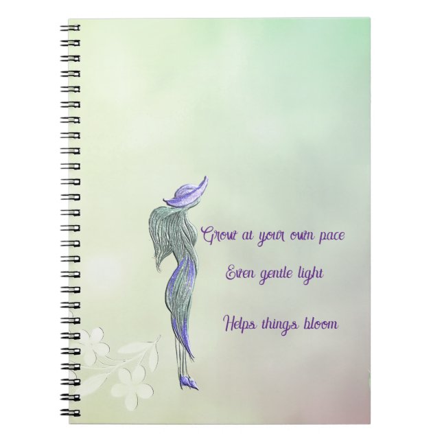 Caderno Espiral Refined calm spiral notebook  (Frente)