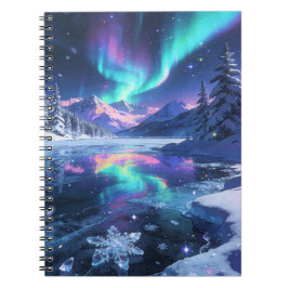 Caderno Espiral Reflexo da Aurora
