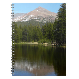 Caderno Espiral Reflexo do Lago Yosemite