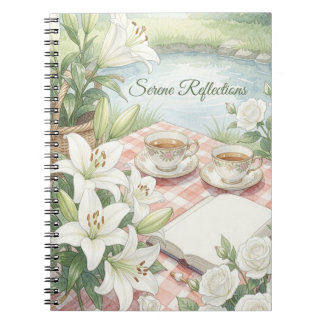 Caderno Espiral Reflexos Serenos