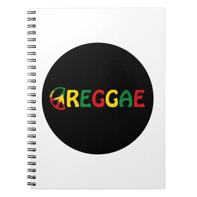 Caderno Espiral Reggae Music (Frente)