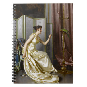 Caderno Espiral Reggianini Alimentando o Papagaio