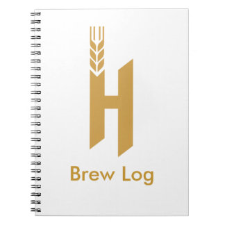 Caderno Espiral Registro de Homebrewing