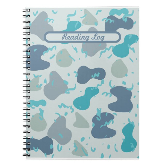 Caderno Espiral Registro de Leitura: (Frente)