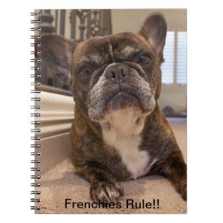 Caderno Espiral Regra dos Frenchies!!
