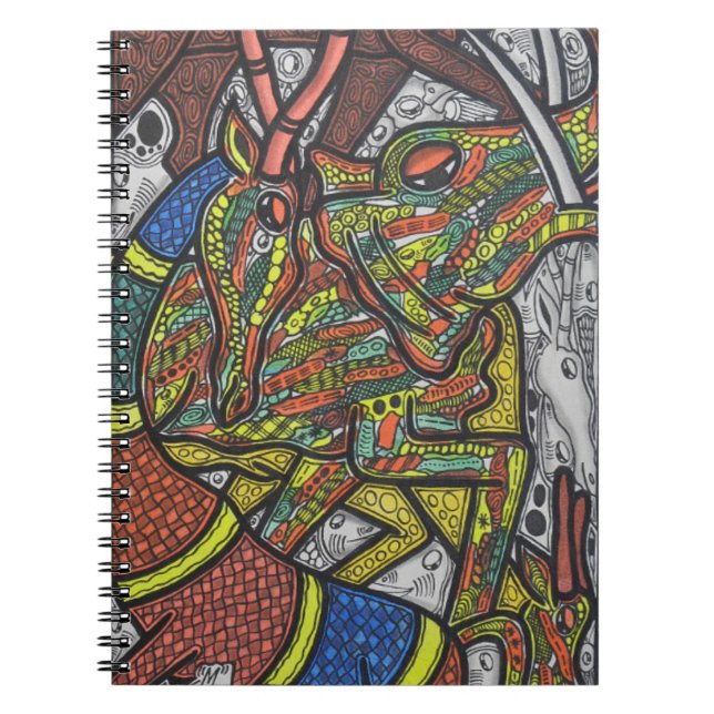 Caderno Espiral Rei da floresta (Frente)