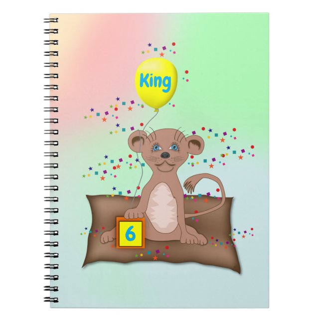 Caderno Espiral Rei Filhote  (Frente)