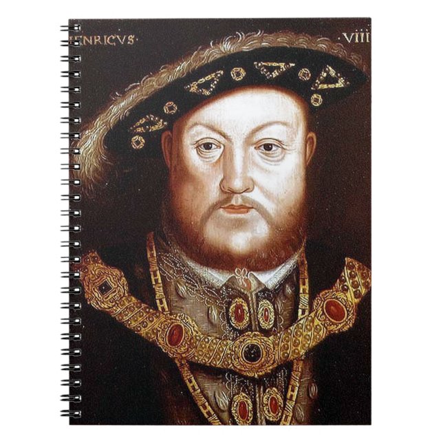 Caderno Espiral Rei Henry VIII (Frente)