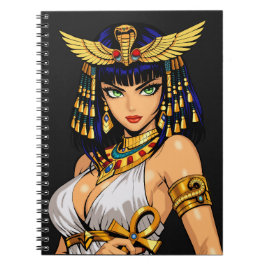 Caderno Espiral Reina egipcia