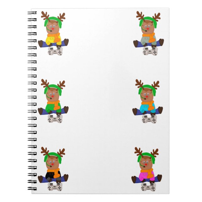 Caderno Espiral Reindeer Gamer Pack (Frente)