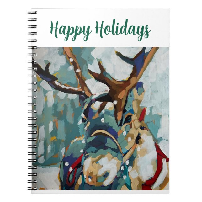 Caderno Espiral Reindeer Spiral Notebook (Frente)