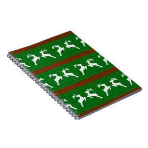 CADERNO ESPIRAL REINDEER XMAS, PADRÕES REINDEER