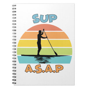 Caderno Espiral Remoção de Posição para Cima do SUP ASAP