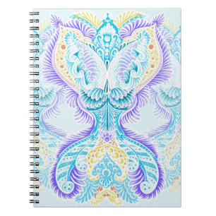 Caderno Espiral Renascimento, nova idade, meditação, vô, hippie