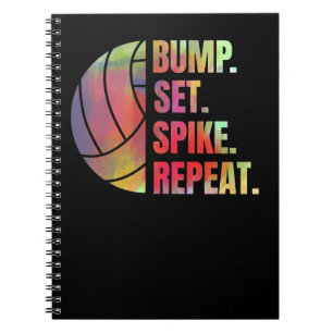 Caderno Espiral Repito 467 Com Torneio De Voleibol Esporte