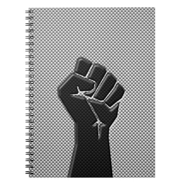 Caderno Espiral Resistência à Solidariedade no Estilo de Impressão (Frente)