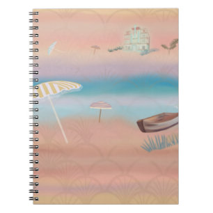 Caderno Espiral Resort Art Déco Desbotado