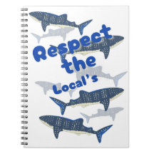 RESPEITE OS LOCAIS, A FAMÍLIA DE SHARK NADANDO PER