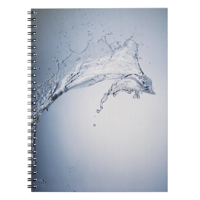 Caderno Espiral Respingo da água (Frente)