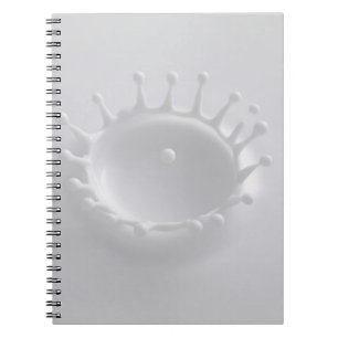 Caderno Espiral Respingo do leite