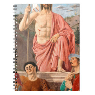 Caderno Espiral Ressurreição Do Cristo Por Piero della Francesca