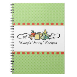 Caderno Espiral Restauração feita sob encomenda do cozinheiro