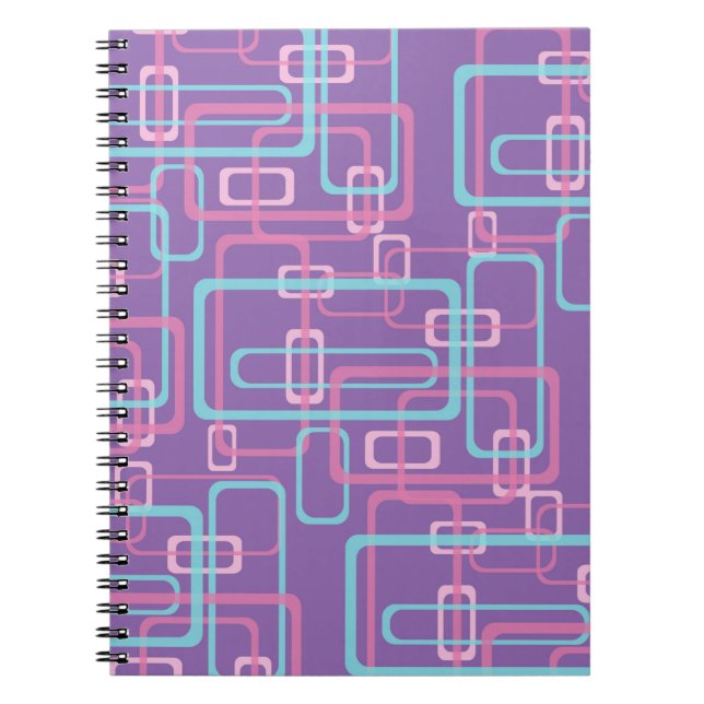 Caderno Espiral Retangular Sherbert (Frente)