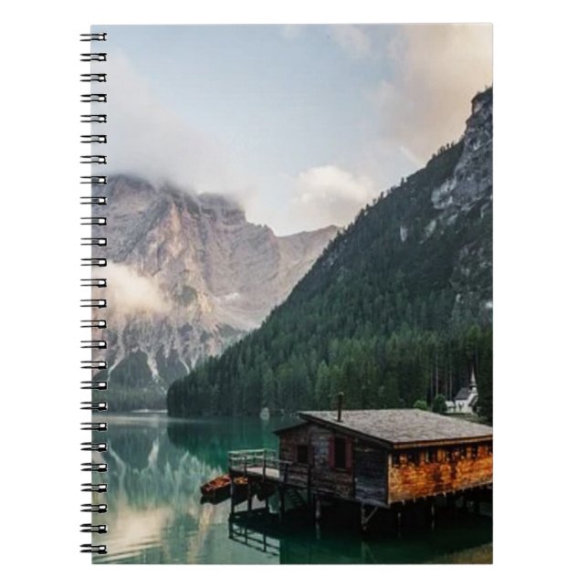 Caderno Espiral Retiro na montanha (Frente)