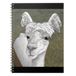 Caderno Espiral Retrato Alpaca 2