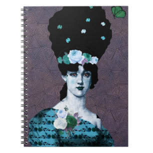 Caderno Espiral retrato artístico