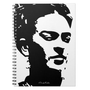 Caderno Espiral Retrato da sombra de Frida