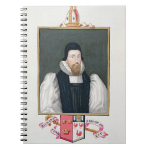 Caderno Espiral Retrato de 1500-81) Bishop de Richard Cox (de Ely