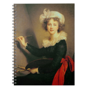 Caderno Espiral Retrato de auto, 1790 (óleo em canvas)
