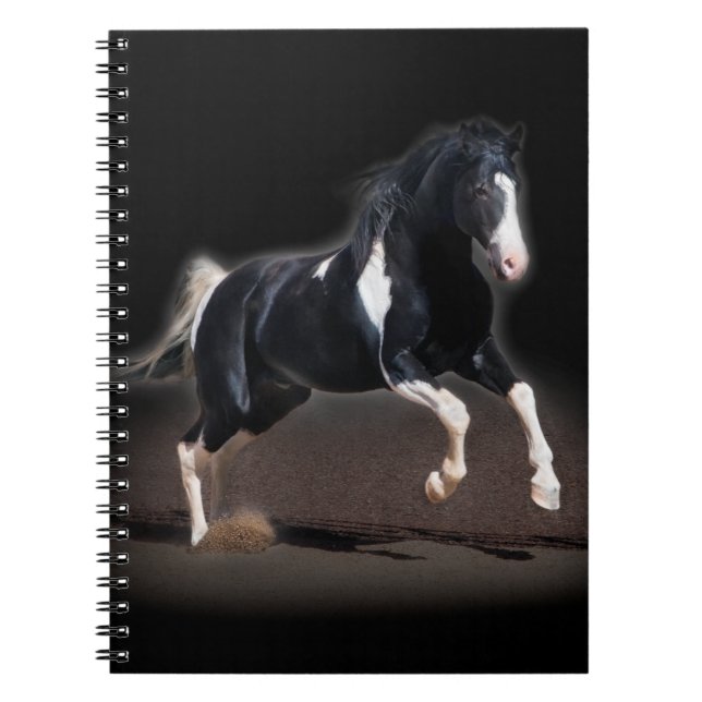 Caderno Espiral Retrato de Cavalo VIII (Frente)