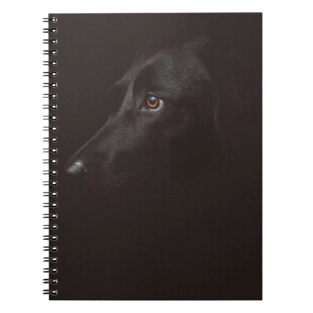 CADERNO ESPIRAL RETRATO DE DOG (Frente)