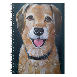 Caderno Espiral Retrato de Engué Pintura de Alfred Fox