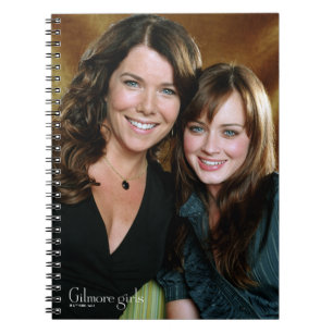 Caderno Espiral Retrato de Fechamento de Lorelai & Rory