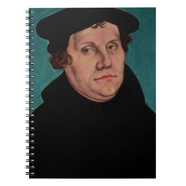 Caderno Espiral Retrato de Martin Luther, 1529 (Frente)