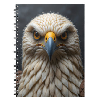 Caderno Espiral Retrato de Pássaro Sentido