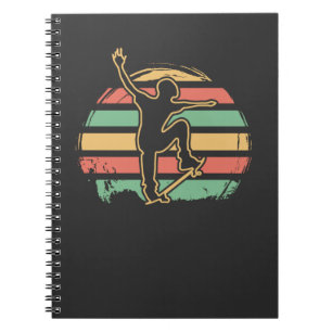 Caderno Espiral Retrato de skater