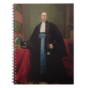Caderno Espiral Retrato de um advogado em sua biblioteca, 1852