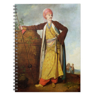 Caderno Espiral Retrato de um arménio, 1771 (óleo em canvas)