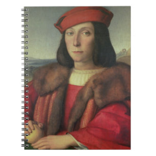 Caderno Espiral Retrato do della Rovere de Francesco, duque de
