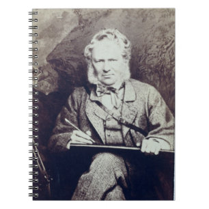 Caderno Espiral Retrato do senhor Edwin Landseer (1802-73) (albume