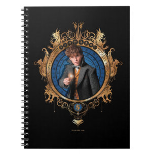CADERNO ESPIRAL RETRATO NEWT SCAMANDER™