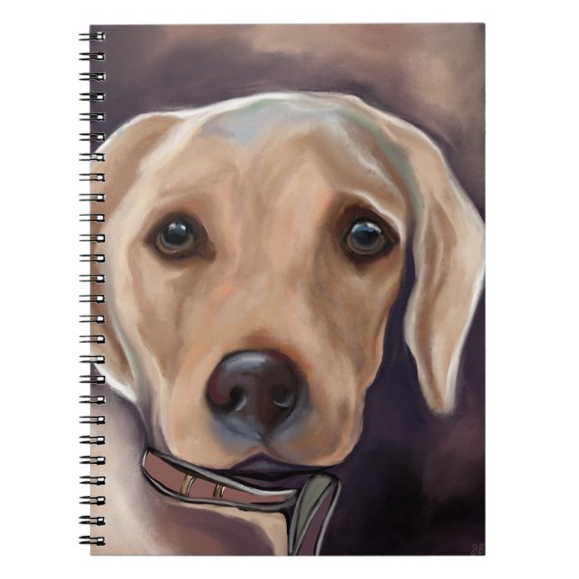 Caderno Espiral Retriever Labrador  (Frente)
