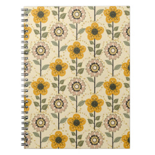 Caderno Espiral Retro Bloom Harmony