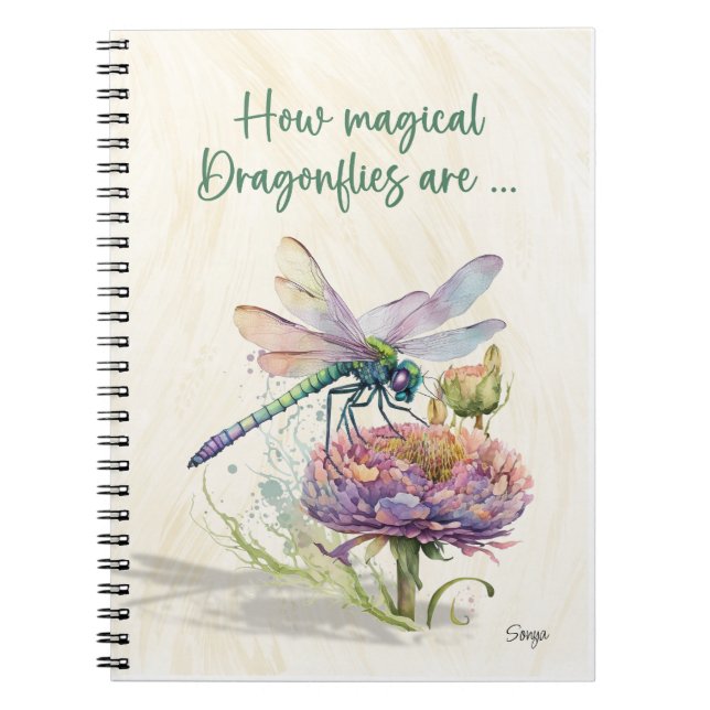 Caderno Espiral Retrô Como São As Dragas Magnéticas (Frente)