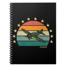 Retrô de Avião Militar de Guerra da Segunda Guerra